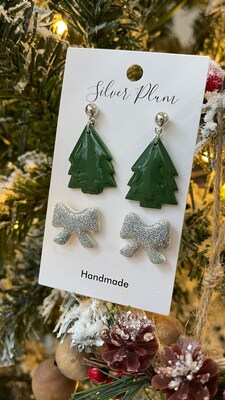 Christmas tree 2025 stud earrings